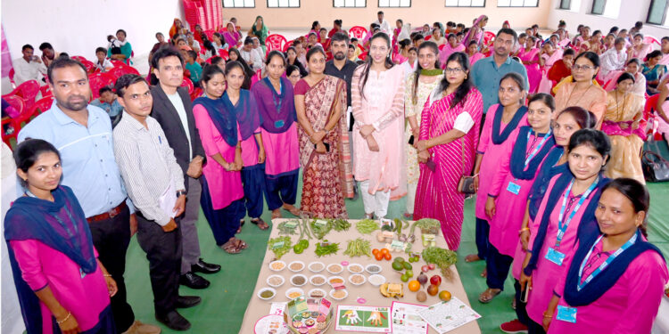 कुपोषणाचे प्रमाण कमी करण्यासाठी पोषकतत्वे शरीराला मिळणे गरजेचे : जि प अध्यक्षा डॉ सुप्रिया गावित