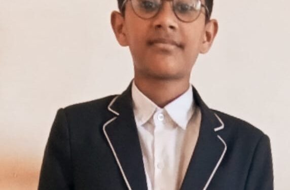 उत्कर्ष राजपूत डॉ. सी. व्ही रमण बालवैज्ञानिक परिक्षेत यश