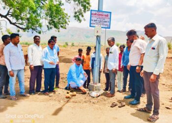 मालदा येथे आ.राजेश पाडवी यांच्या हस्ते विकास कामांचे भूमिपूजन