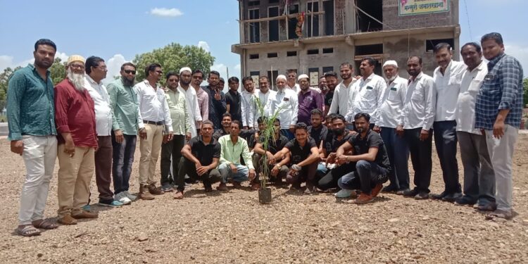 शहादा तालुका मंन्सुरी,पिंजारी युवा मंचतर्फे वृक्षारोपण