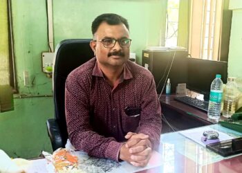 नवापूर येथील एस.टी आगरात व्यवस्थापक म्हणून विजयकुमार पाटील रुजु