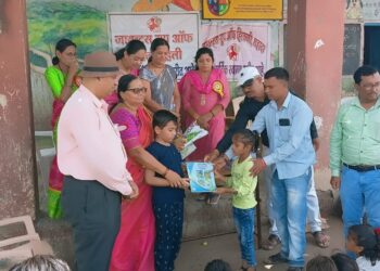 टेंभली येथील जि.प. मराठी शाळेत शाळारंभ दिवस साजरा