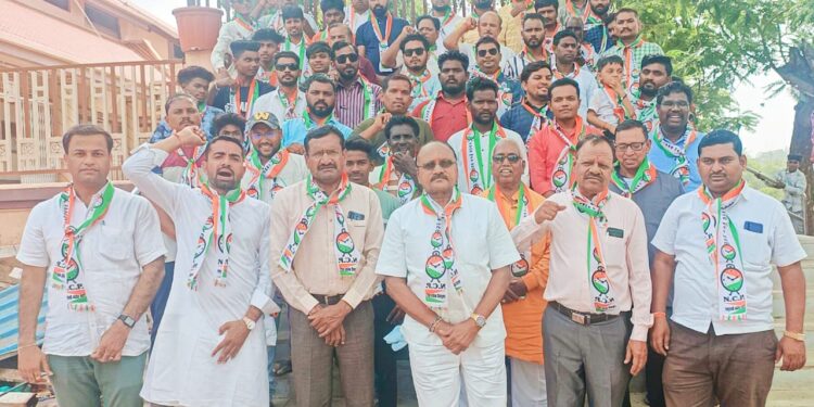 जिल्ह्यात पावसासाठी राष्ट्रवादीचे याहा मोगी मातेला साकडे