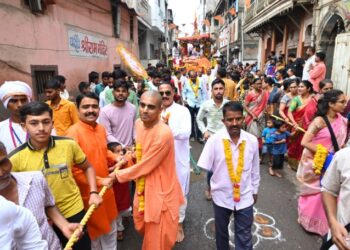 नंदूरबार येथे निघाली श्री.जगन्नाथ यांची रथयात्रा 