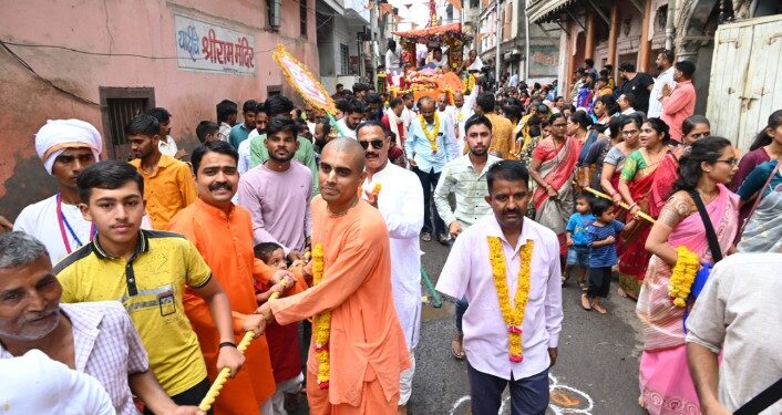 नंदूरबार येथे निघाली श्री.जगन्नाथ यांची रथयात्रा 