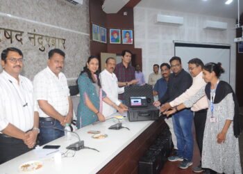 मुख व स्तन कर्करोग प्रारंभीक निदान सूक्ष्म तपासणी संच वितरण