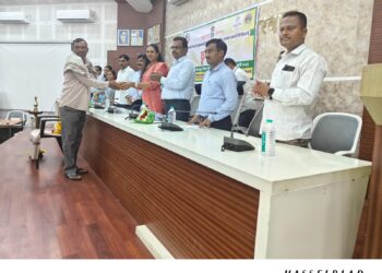 नंदूरबार येथे कृषि दिनानिमित्त शेतकऱ्यांचा सत्कार