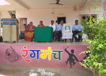 भालेर येथे विद्यार्थ्यांनी गुरुजनांचा असा व्यक्त केला आदर