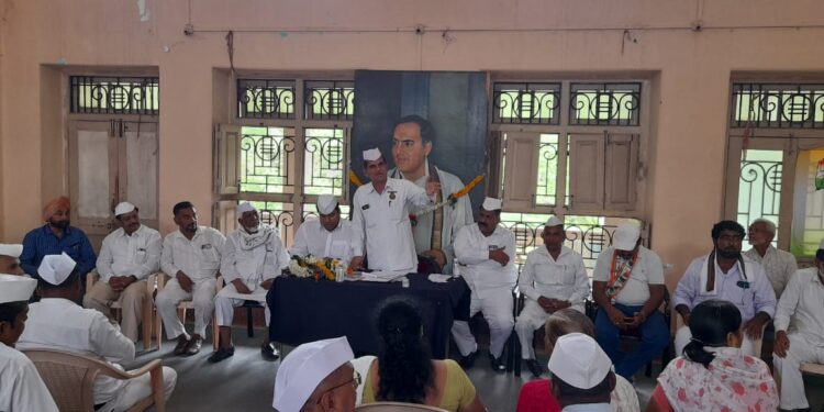 काँग्रेस सेवा दलाचे सरचिटणीस मिश्रा यांच्या उपस्थितीत काँग्रेस भवनात बैठक