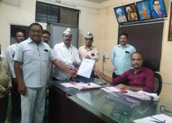 मणिपूर मधील महिलांवरील अत्याचार आणि हत्या विरोधात आम आदमी पार्टीतर्फे निवेदन