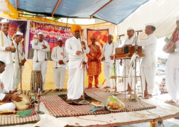 भालेर येथे श्री ग्रंथराज ज्ञानेश्वरी व कीर्तन सप्ताहाची सांगता