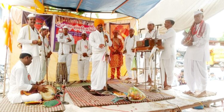 भालेर येथे श्री ग्रंथराज ज्ञानेश्वरी व कीर्तन सप्ताहाची सांगता