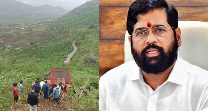 सप्तशृंगी येथील बस अपघातात मृत्युमुखी महिलेच्या वारसाला राज्य मार्ग परिवहन महामंडळातर्फे दहा लाख