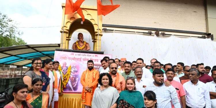 नंदूरबार येथे भाजपाने मनविला हिंदू विजय उत्सव