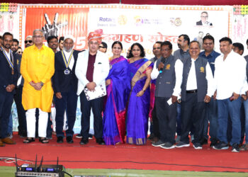 रोटरी क्लब ऑफ नंदनगरीचे सामाजिक कार्य वाखानन्याजोगे : मा.आ.चंद्रकांत रघुवंशी