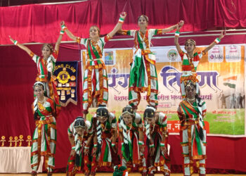 लायन्सच्या  रंगदे तिरंगा स्पर्धेने देशभक्तीचा जागर