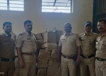 उमराणी येथे २२ लाख ५६ हजारांचा मद्यसाठा जप्त