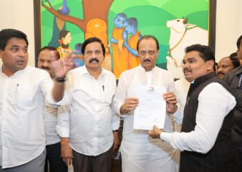 राष्ट्रवादी युवक काँग्रेस पार्टीच्या नंदुरबार  जिल्हाध्यक्षपदी सिताराम पावरा यांची नियुक्ती