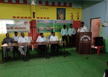 मंदाणे येथे के.व्ही.पटेल कृषी महाविद्यालयातील कृषीदूतांच्या वतीने कृषी मेळावा