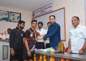 आंतर महाविद्यालयीन स्पर्धेत बॅडमिंटनमध्ये पुणे तर टेबल टेनिसमध्ये धुळे संघ विजेता