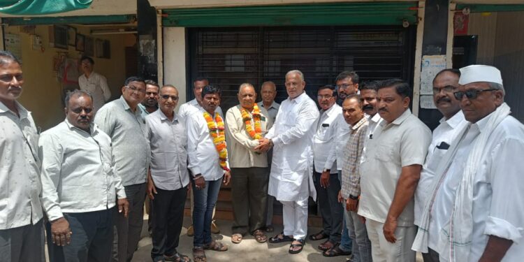 कोपर्ली विविध कार्यकारी सेवा सोसायटीचा चेअरमनपदी गुलाब पिंजारी तर व्हाईस चेअरमनपदी प्रवीण मराठे