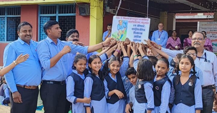 एस.ए.मिशन येथे राष्ट्रीय क्रीडा दिवस उत्साहात साजरा