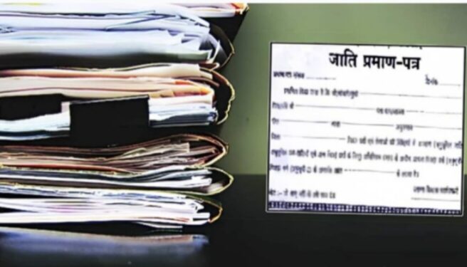 जात पडताळणी प्रमाणपत्रांच्या त्रुटींच्या पुर्ततेसाठी 23 ऑगस्ट रोजी शिबीराचे आयोजन