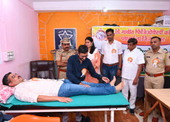 नंदुरबार पोलिस ठाण्यात जागतिक फिजिओथेरपी दिवस साजरा