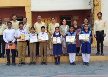 मेरी मिट्टी मेरा देश या अभियानात श्रॉफ हायस्कूलची उतुंग भरारी