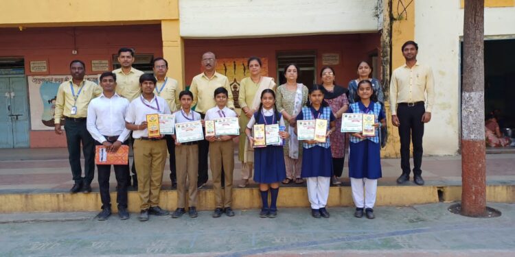 मेरी मिट्टी मेरा देश या अभियानात श्रॉफ हायस्कूलची उतुंग भरारी