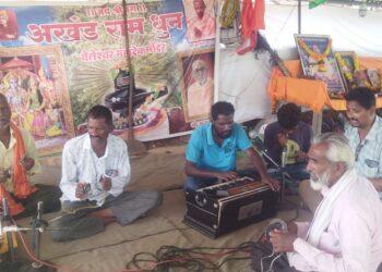बेलेश्वर महादेव मंदिरात अखंड रामधुनला भाविकांचा प्रतिसाद, शुक्रवारी महाप्रसादाचे आयोजन