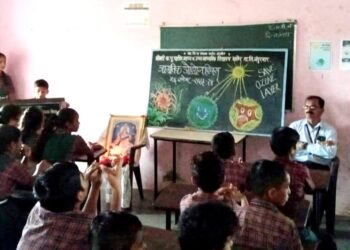 क.पु. पाटील माध्यमिक विद्यालयात जागतिक ओझोन दिन साजरा