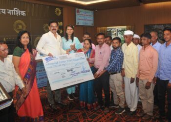 नंदुरबार तालुक्यातील श्रीरामपूर गावाला मिळाला संत गाडगे बाबा ग्राम स्वच्छता अभियानाचा विभाग स्तरावरील पुरस्कार