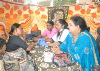 शहीद शिरीषकुमार मित्र मंडळाच्या दंत तपासणी शिबिराला प्रतिसाद