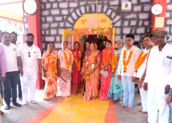 काकर्दे ग्रा.पं.च्या सरपंचपदी मनसेच्या रेखाबाई माळी यांची बिनविरोध निवड