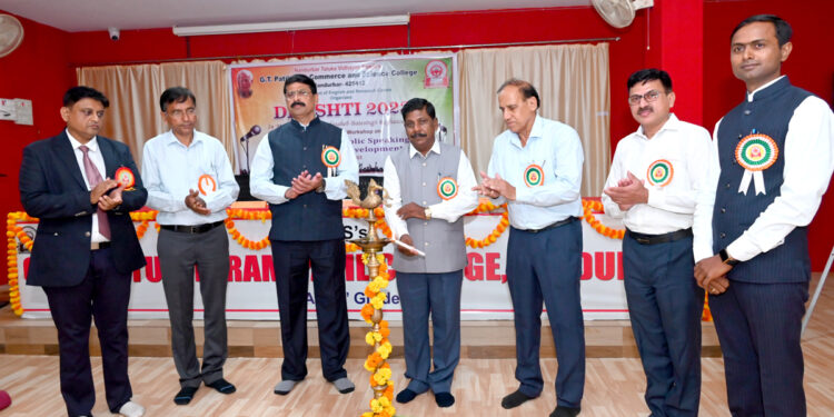 जी टी पाटील महाविद्यालयात ‘दृष्टी 2023’ चे उद्घाटन