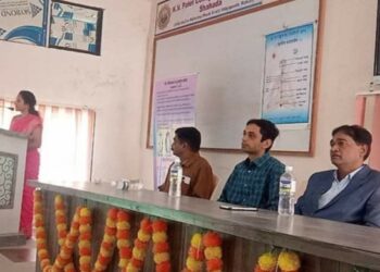 के.व्ही.पटेल कृषी महाविद्यालयात ध्यान साधना शिबिर उत्साहात