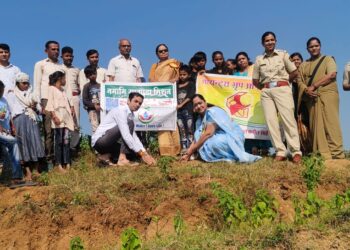 वृक्ष संवर्धन करणे प्रत्येकाचे आद्य कर्तव्य: मयुर पाटील