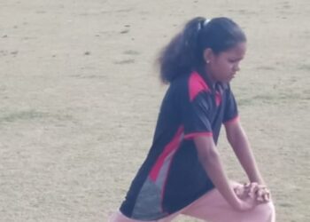 शालेय क्रीडा स्पर्धेत राज्यस्तरावर पुनम पावराची निवड