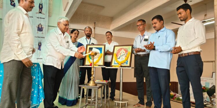 योगा स्पर्धेतून शालेय खेळाडूंना संधी : प्राचार्यडॉ.आर.एस.पाटील