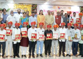 रोटरी क्लब ऑफ नंदनगरीचा रोटरी उत्कृष्ट शिक्षक पुरस्कार हा उपक्रम वाखाणण्याजोगा: आदिवासी विकास मंत्री डॉ.विजयकुमार गावित