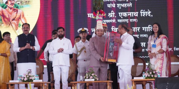 राज्यस्तरीय जनजाती गौरव सोहळ्याचा राज्यपाल व मुख्यमंत्र्यांच्या हस्ते शानदार प्रारंभ