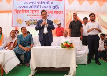 प्रत्येक गरीबाला समृद्ध करण्यासाठी ‘विकसित भारत संकल्प यात्रा : केंद्रीय मंत्री नारायण राणे