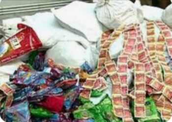 नंदुरबार येथे तीन ठिकाणी धाड टाकत सहा लाखांचा गुटखा जप्त