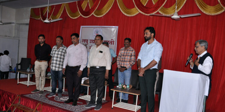 नंदुरबार जिल्हा लघुउद्योग भारती संघटनेची कार्यकारणी गठीत, जिल्हाध्यक्षपदी गजेंद्र चौधरी यांची नियुक्ती