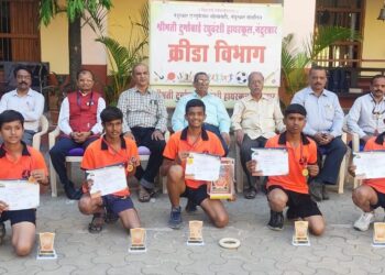 डी आर हायस्कूलच्या खेळाडूंची राष्ट्रीय स्पर्धेसाठी निवड