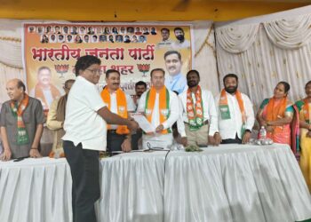 तळोदा येथे भाजपातर्फे नवीन पदाधिकाऱ्यांची नियुक्ती