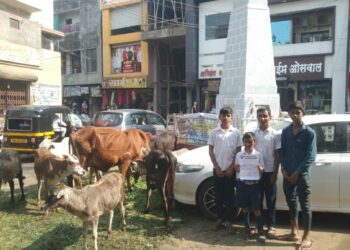 नंदुरबारच्या माणिक चौकातील हुतात्मा स्मारकाचे पावित्र्य राखावे, विद्यार्थ्यांची प्रशासनाला विनंती