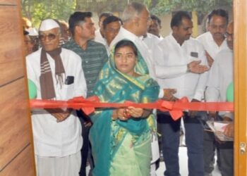 शिवदर्शन विद्यालयात नवीन १२ खोल्यांचे मा. आ.चंद्रकांत रघुवंशी यांच्या हस्ते उद्घाटन