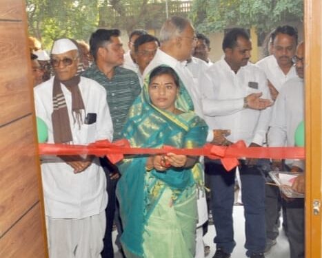 शिवदर्शन विद्यालयात नवीन १२ खोल्यांचे मा. आ.चंद्रकांत रघुवंशी यांच्या हस्ते उद्घाटन